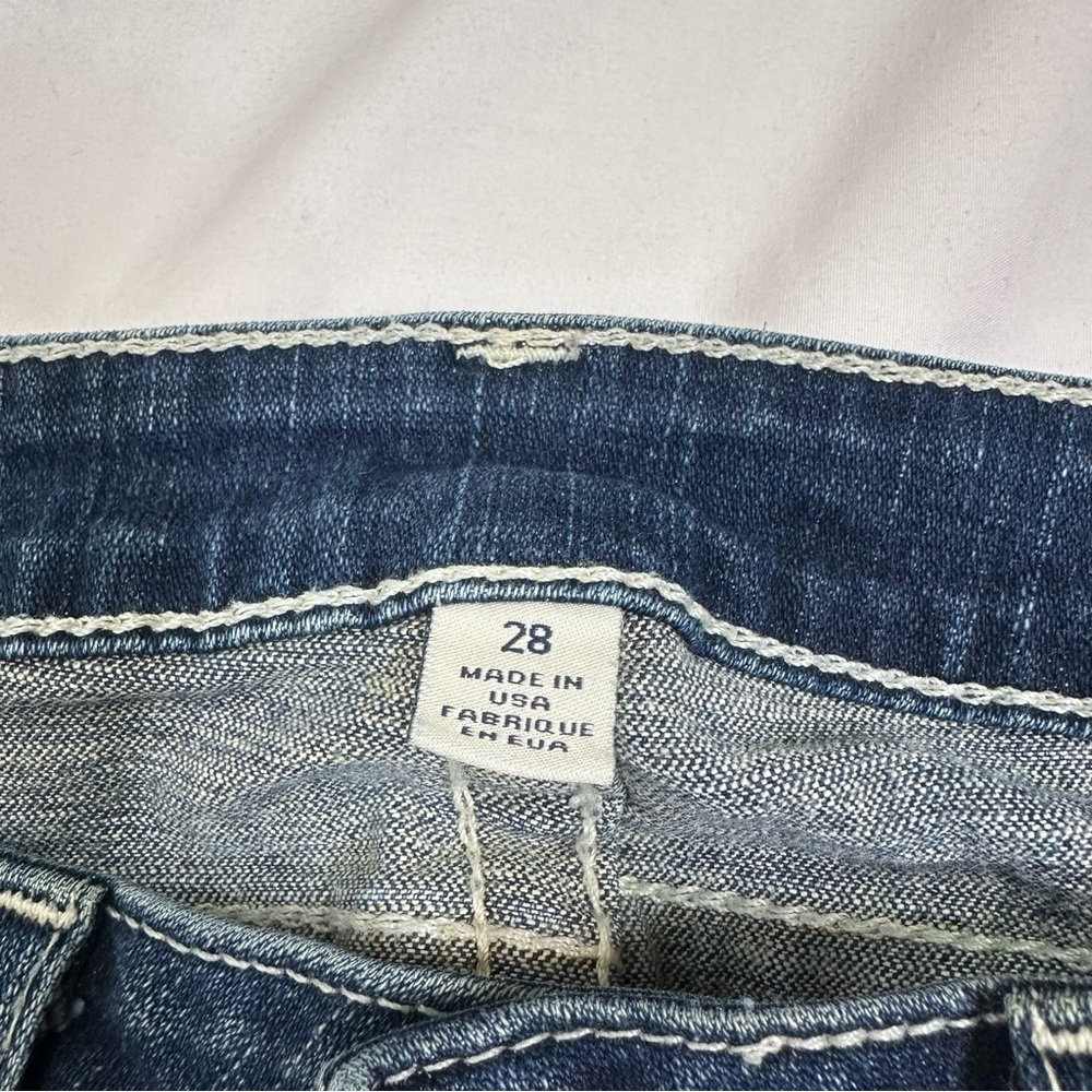 True Religion Women's Dark Wash Skinny Size 28 - Picture 5 of 10